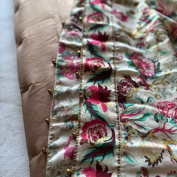 💥ULTRA RARE Anthropologie Plenty Tracy Reese Dress Size 12 floral spring - Picture 14 of 16